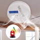 thumbnail image 4 of Detector De Humo Y Monóxido De Carbono, Sin Radiación Detectores De Humo Fáciles De Instalar ABS Con Función De Alarma De Batería Baja Para Interiores Para Cocina Y Baño, 4 of 8