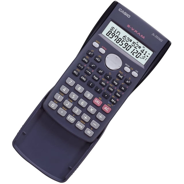 Calculadora Científica Casio FX-350MS Pantalla de 2 Líneas 240 Funciones Casio