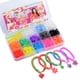thumbnail image 3 of 600 Unids/caja Goma Elástica para El Pelo Mujeres Y Niñas Coleta, 3 of 9