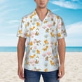 thumbnail image 4 of Goofa Squirrel In The Forest Hawaiian Shirt for Men, Unisex Summer Beach Casual Short Sleeve Button Down Shirts,Aloha Tropical Floral print shirt-X-Large, 4 of 9