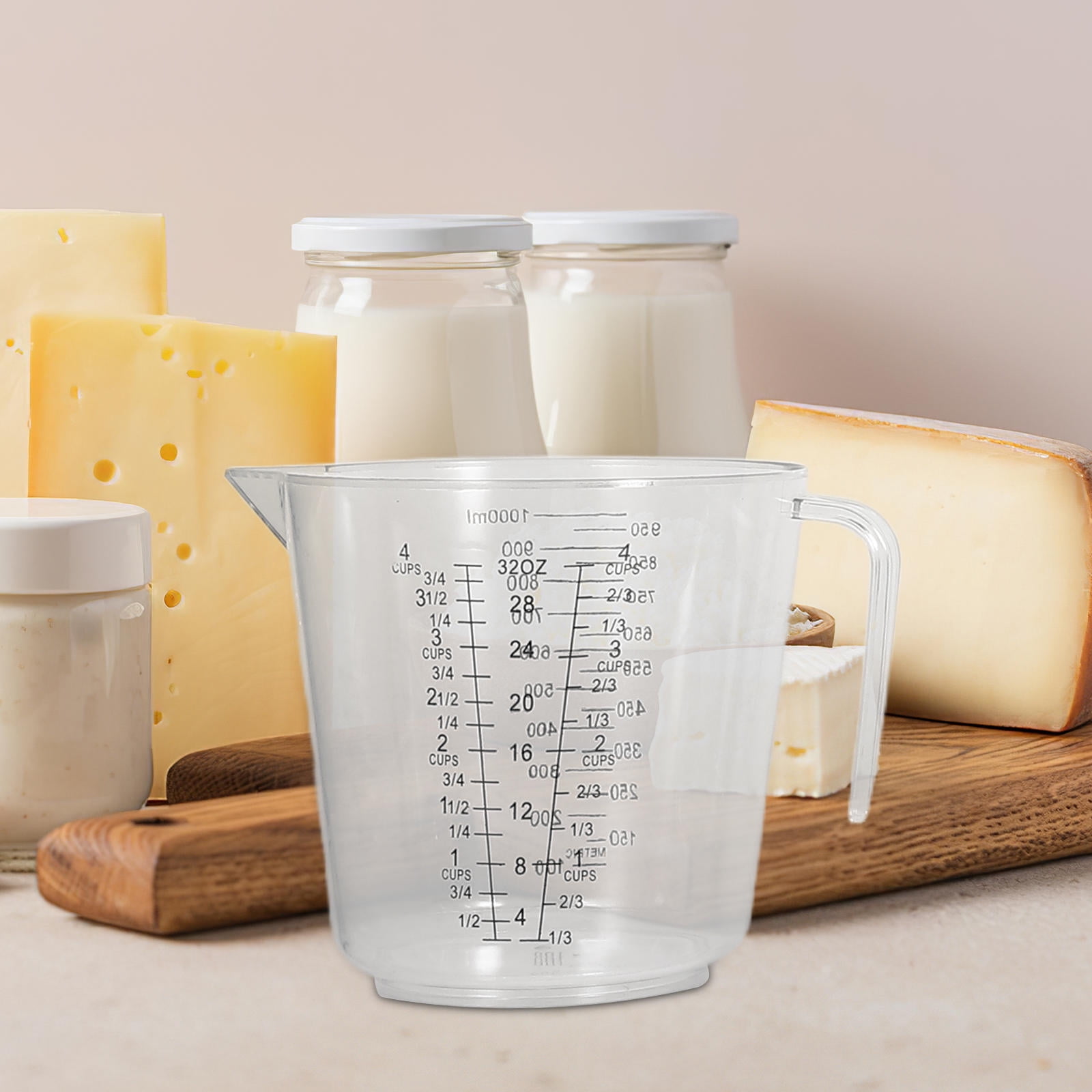 Soimiss Measuring Cup Ps Assorted Color 4Pcs
