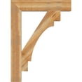 thumbnail image 3 of Ekena Millwork 6"W x 34"D x 46"H Merced Block Rough Sawn Bracket, Western Red Cedar, 3 of 4