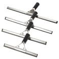 thumbnail image 4 of Household Shower Squeegee Glass Wiper Stainless Steel Window Scraper Cleaner With Self Adhesive Hook And Replaceable Wiper Blade, 4 of 6