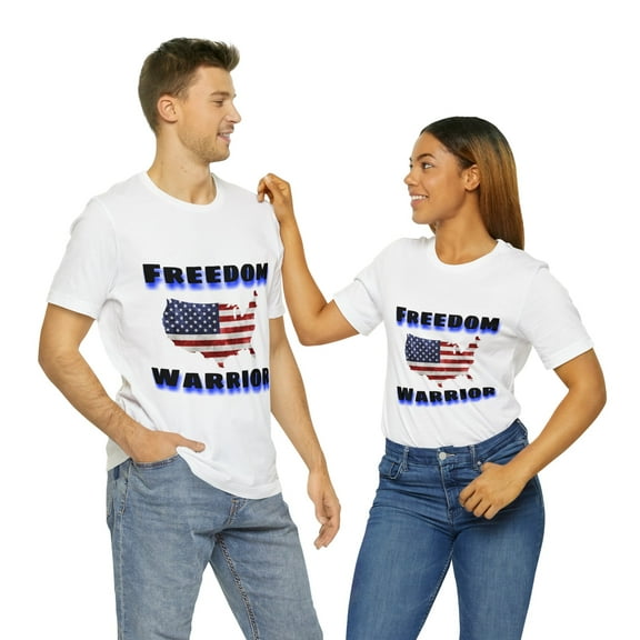 Unisex Jersey Short Sleeve Tee Freedom Warrior USA