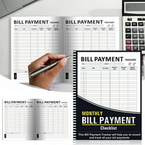 CCOCC Bill Tracker Notebook: Monthly Bill Payment Checklist -8.5" x 11",100  Pages,Financial Planner Budget Book to Control Your Money