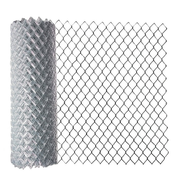 ALEKO Galvanized Steel 6 x 50 feet Chain Link Fence Fabric 12.5-AW Gauge