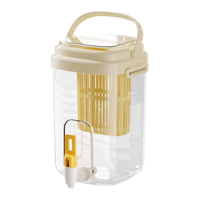 Feltree Refrigerator Cold Water Kettle with Faucet Large Capacity Cold Water Kettle Household Cold Brewing Kettle Cold Drink Bucket