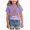 A610-Purple, variant on NOLDARES Christmas Shirts Girl Cotton Short Sleeve Tshirts Santa Xmas Tree Bow Graphic Tees,A610-Blue