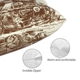 thumbnail image 3 of Fotbe Train Funda de Almohada Decorativa Estilo Occidental, Lujo en Algodón, Fundas para Almohadas King, Cojín Estampado para Decoración del Hogar-14"x20", 3 of 6