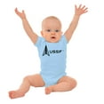 thumbnail image 3 of USSF Classic US Space Force Logo Romper Boys or Girls Infant Baby Brisco Brands 12M, 3 of 7