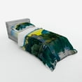 thumbnail image 3 of Ambesonne Nature Bedding Set 4 Pcs, Sunrise at Lake, Queen, Blue Green, 3 of 3