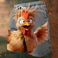thumbnail image 3 of Pantalones de Cintura Elásticos con Cordón para Playa, Piscina, Gimnasio Y Desgaste Casual, Tela de Poliéster Ligera Y Transpirable, 3 of 5