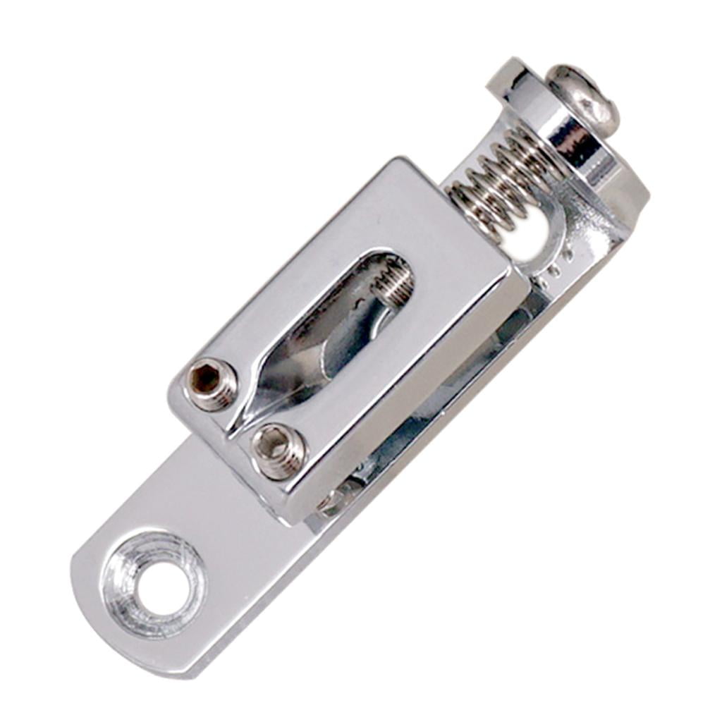 Dualoai 2 Colors Individual Single Bridge Saddles for 6 String Electric Guitar Parts