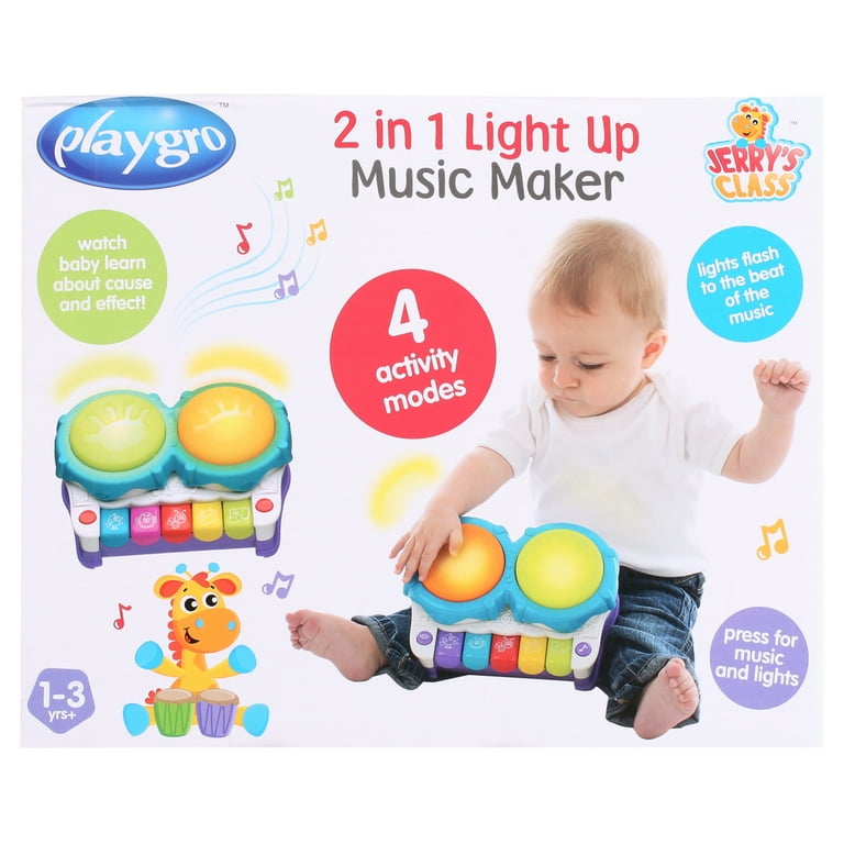 2 in 1 Light Up Music Maker Baby Toy by Playgro 6384144