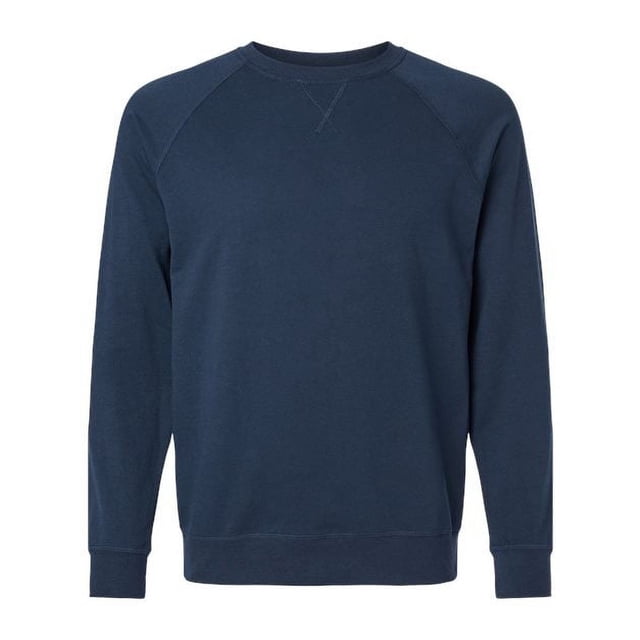 N9000 Next Level Unisex French Terry Raglan Crew-Midnight Navy-Small Ropa de siguiente nivel 9000