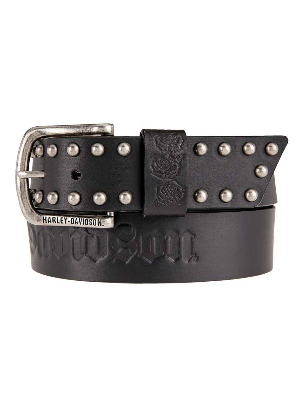 harley davidson studded belt