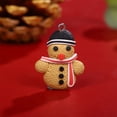 thumbnail image 6 of Mini Christmas Ornament 36Pcs Santa Snowman Reindeer Miniature Figurines for DIY Bell Earring Bracelet Jewelry Ornaments, 6 of 19