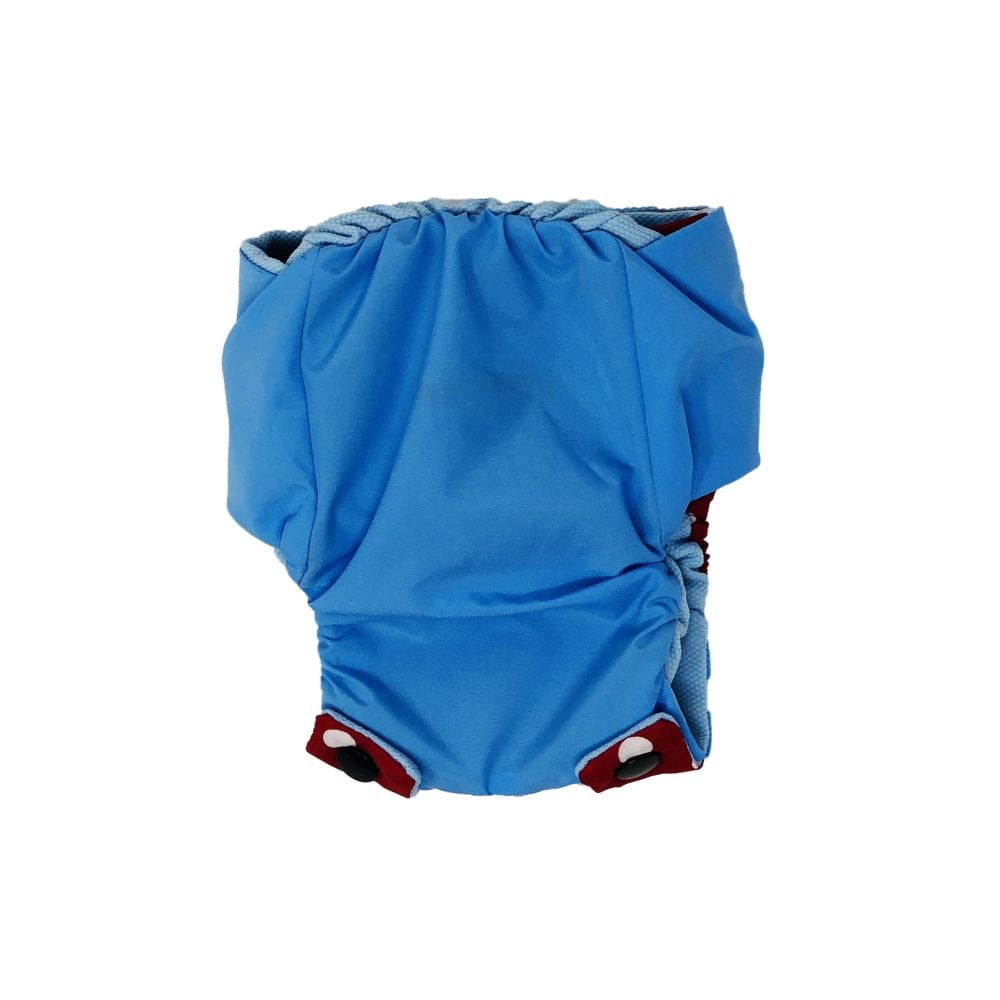 Barkertime Sky Blue Polka Dot Dog Diaper Snappy