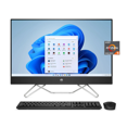 thumbnail image 1 of HP All-in-One 27" FHD Ryzen 5 5625U AMD Radeon Graphics 8GB RAM 512GB SSD Windows 11 Black Certified Refurbished, 1 of 7