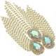 thumbnail image 1 of unbranded Parches Decorativos De Aleación Y Con Borlas Para Con Dorado, 1 of 6