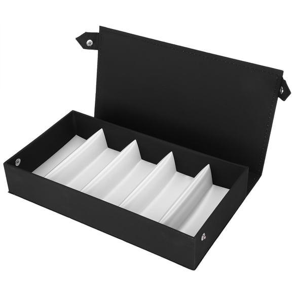 LAFGUR 5 Grids Eyeglass Sunglass Display Organizer Case Glasses Storage Show Case Tray