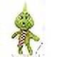 Christmas Green Monster Plush Toys, Dog Plush, Delightful Gift for Children, Christmas Decorations