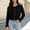 A1-Black, variant on Ruffle Cardigan Sweaters for Women Fall Outfits for Women Winter Clothes Solid Color Soft Casual Open Front Fashion Clothing Knit Cardigans Oversized Long Sleeve Pearl Button Down
