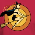 thumbnail image 3 of CafePress - Retro Witch T Shirt - Men's Classic Graphic Cotton T-Shirt, 3 of 4