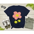 thumbnail image 2 of Pink and Yellow Flower Paint Art Colorful Natural Blossom T-Shirt Flower Lover Gift T Shirt for Men Women Kids Boys Girls Teens Tshirt, 2 of 8