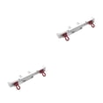 thumbnail image 3 of Riwesomey Accesorios para automóviles Estructura mejorada de aleación de aluminio Parachoques trasero Piezas de modificación de vehículos multiusos Plata 2piezas Riwesomey CBP263688, 3 of 5