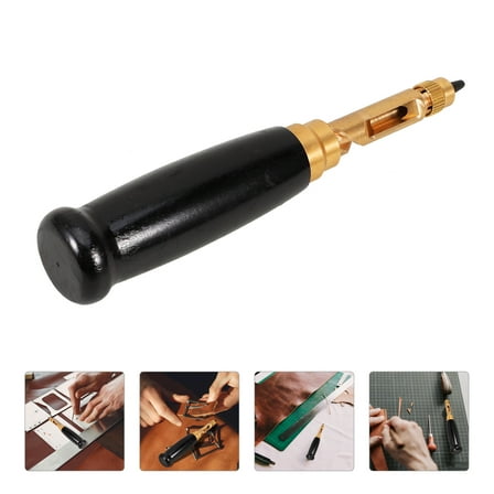 RUNROTOO Garden Hole Puncher for Leather and Fabric with Multi-layer Punching 1 Set
