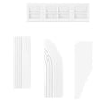 thumbnail image 1 of Kitchen Threshold Bars Step Ramp for Robot Vacuum Brush office Threshold Bars Cleaner White, 1 of 9