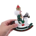 thumbnail image 5 of CIMAXIC Green Wooden Nutcracker for Christmas Decor Handcrafted Excellence, 5 of 8