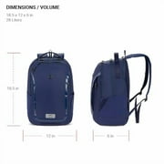 Swissgear Shield Laptop Backpack, Navy, 18.5x12x6 - Navy