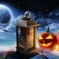 thumbnail image 3 of SDJMa Halloween Snow Globe Lantern, Halloween Decoration Battery Operated LED Lighted Halloween Lantern, with Flying Ghosts and Pumpkin for Halloween Party Haunted House Home Decor (3PCS), 3 of 3
