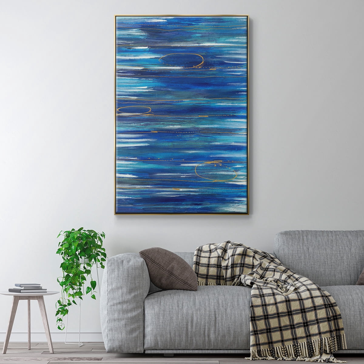 Waterworld Framed Premium Gallery Wrapped Canvas - Ready to Hang