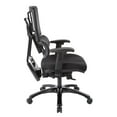 thumbnail image 3 of Vertical Black Mesh Back Chair with Shiny Black Base, 3 of 5