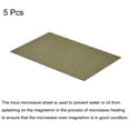 thumbnail image 3 of Microwave Oven Waveguide Cover Mica Repairing Plate Oven Sheet Board for Kitchen 150x100x1mm, Pack of 5, 3 of 7