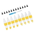 thumbnail image 5 of Hélices de fibra de carbono RC Sunnimix 8 Uds Plegables de Liberación Rápida CW CCW Blanco amarillo, 5 of 5