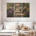 thumbnail image 2 of Elephant Stock A Pathway In Monet's Garden Giverny Wall Art - Horizontal Multi Panel Canvas - Lobby Wall Decor - Hobbies And Lifestyle Multi Panel - Gray And Purple Decor By Claude Monet - 50" x 32", 2 of 4