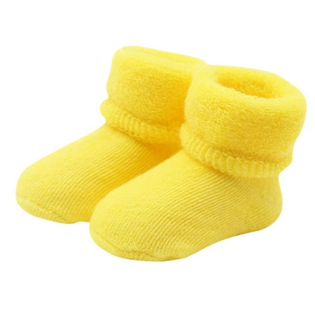 

Fashion Lovely Sweet Thicker Warm Children Baby Cotton Socks Hot Sales 6 Colors 0-1Years