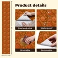 thumbnail image 5 of Boho Peel and Stick Wallpaper Vintage Floral Elegant Swirls Blossoms Wall Mural 17.7in x 9.8ft Self Adhesive Removable Wall Paper Renter Friendly Wallpaper for Bedroom Kitchen Farm, 5 of 8