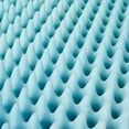 thumbnail image 5 of Slumber Solutions Highloft 4-inch Textured Gel Memory Foam Mattress Topper Twin, 5 of 5
