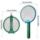 thumbnail image 2 of USB Bug Zapper Racket Control de plagas de luz ultravioleta recargable 800mAh para el dormitorio del hogar, 2 of 9