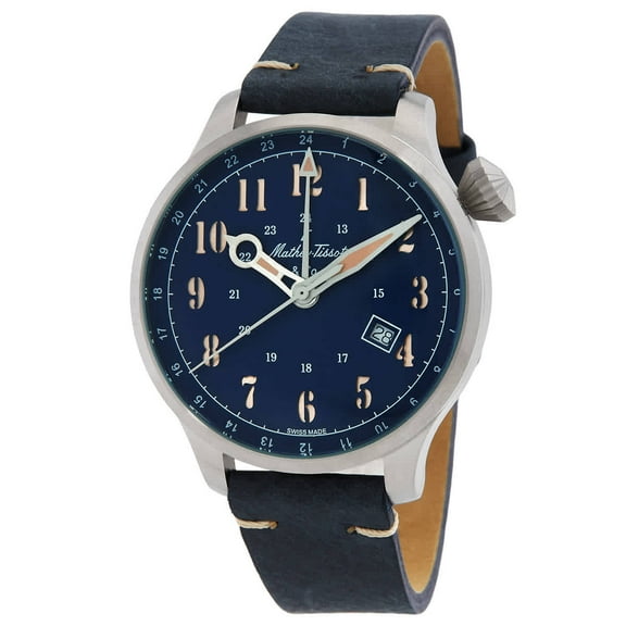 Mathey-Tissot GMT 293 Automatic Blue Dial Men's Watch H123AN