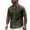 Army Green, variant on Kureaily Men's Fit Dress Shirts Wrinkle-Free Short Sleeve Casual Button Down Shirt