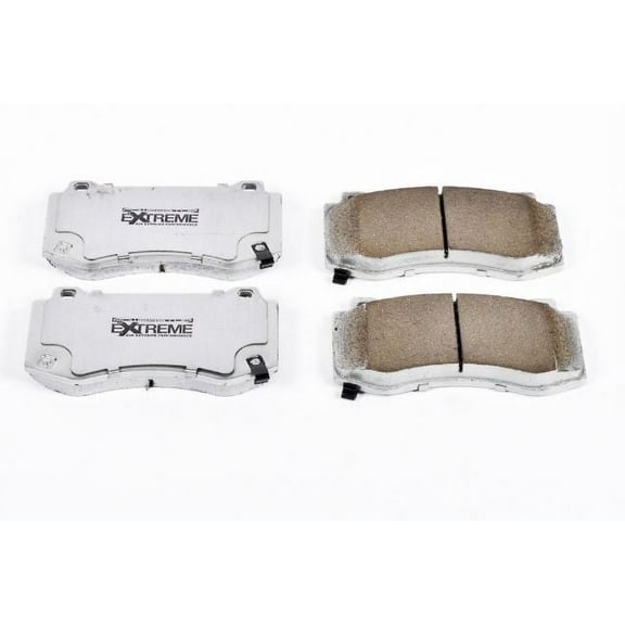 Power Stop Z26-1298 Z26 Street Warrior Carbon Fiber-Ceramic Brake Pad -Front