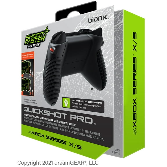 Bionik QuickShot Pro for Xbox Series X/S - Black