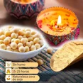thumbnail image 4 of Vela De Aromaterapia Con Pétalos De Cera De Soja, 6 Piezas, 4 of 8