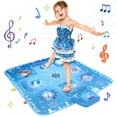 thumbnail image 1 of Tapete electrónico Dance Mat GirlsHome con temática de nieve con 5 modos de juego, 1 of 8